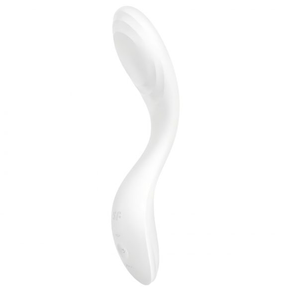 Satisfyer Rrrolling - ladattava, liikkuva G-pistevibraattori (valkoinen)