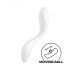 Satisfyer Rrrolling - akumulátorový G-bod vibrátor s pohyblivými kuličkami (bílý)