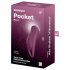 Satisfyer Pocket Pro 1 - ladattava ilmapulssistimulaattori (violetti)