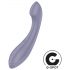 Satisfyer G-Force - ladattava, vedenkestävä G-pistevibraattori (violetti)