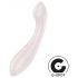 Satisfyer G-Force - ladattava, vedenkestävä G-pistevibraattori (beige)