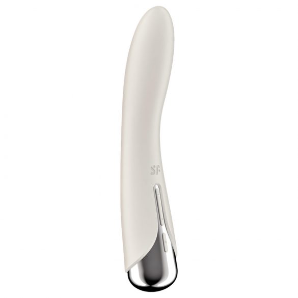 Satisfyer Spinning Vibe 1 - Pyörivä G-pistevibraattori (beige)