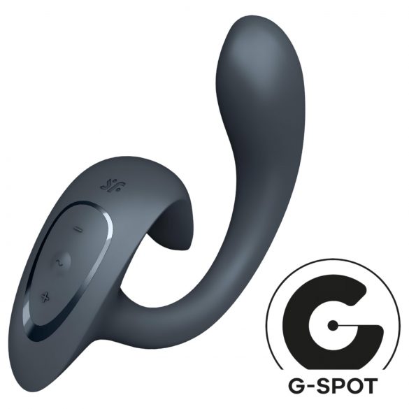 Satisfyer G Goddess - klitoris & G-pistevibraattori (harmaa)