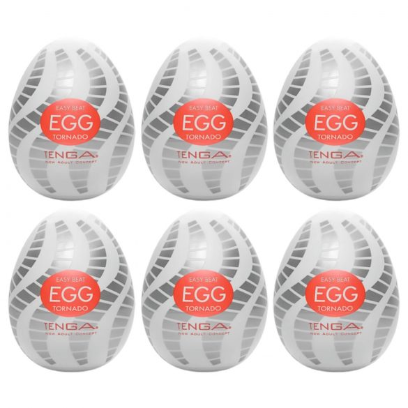 TENGA Egg Tornado - masturbační vajíčko (6 ks)