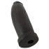 Realistixxx Jätti - Giga-dildo 30 cm (musta)