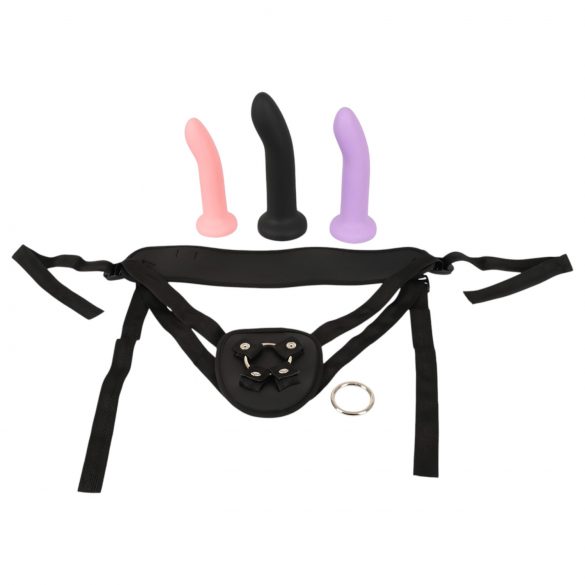 You2Toys - musta strap-on setti