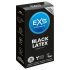 EXS Black - musta lateksikondomi (12 kpl)