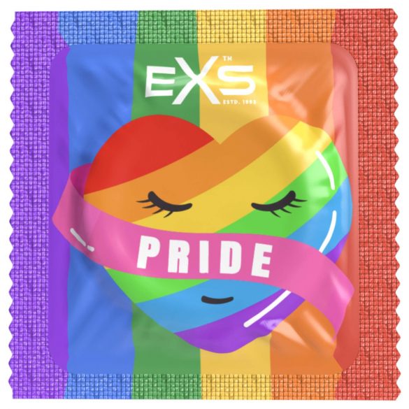 EXS Pride - lateksikondomit (144kpl)