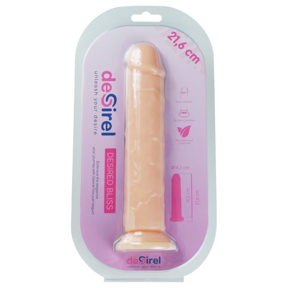 Desirel Desired Bliss - přísavkový dildo (přírodní)