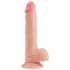 Lovetoy Nature Cock - realistické dildo s přísavkou - 21 cm (přírodní)