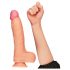 Lovetoy Nature Cock - kaksikerroksinen realistinen dildo - 25 cm (nude)