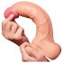 Lovetoy Nature Cock - kaksikerroksinen realistinen dildo - 25 cm (nude)