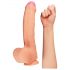 Lovetoy Nature - Aidon tuntuinen dildo - 28 cm (luonnollinen)