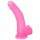 Lovetoy Jelly Studs - realistinen dildo - 20 cm (pinkki)