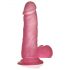 Lovetoy Jelly Studs - elämyksellinen realistinen dildo 15cm (pinkki)