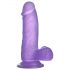 Lovetoy Jelly Studs - realistinen dildos - 15 cm (violetti)