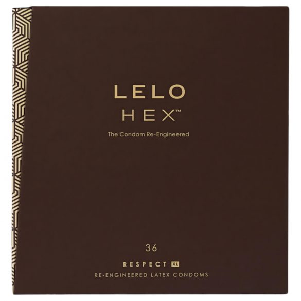 LELO Hex Respect XL - luksuskondomit (36 kpl)