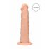 RealRock Dong 7 - realistické dildo (17 cm) - přírodní