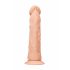 RealRock 7 - Aidon tuntuinen dildo (17 cm) - luonnollinen