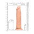 RealRock Dong 10 - realistické dildo (25 cm) - přírodní