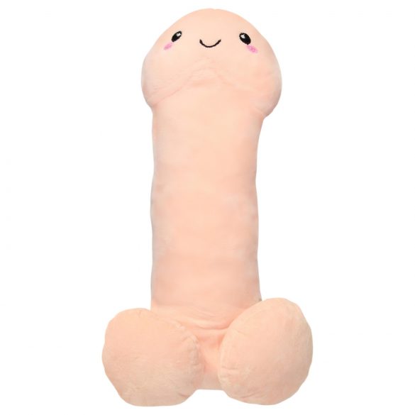 Objímatelný penis plyšák - 100 cm (přírodní)