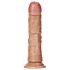 RealRock - aidontuntuinen dildo - 15,5 cm (tumma)