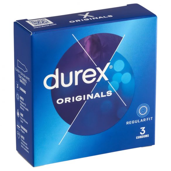 Durex Originals Classic - kondomi (3 kpl)