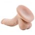 Dr. Skin 4 - realistické dildo s přísavkou - tělová barva (12 cm)