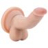 Dr. Skin 4 - realistické dildo s přísavkou - tělová barva (12 cm)