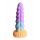 Creature Cocks Mystique - jednorožec dildo - 21 cm (fialovo-žlutý)