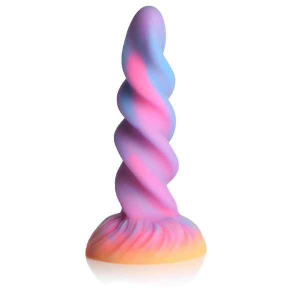 Loistava yksisarvinen dildo (lila-pinkki)