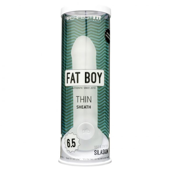 Fat Boy Thin - penisliivi (17cm) - maitovalkoinen