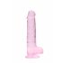 REALROCK - pinkki realistinen dildo (19 cm)