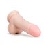 Easytoys - imukupillinen kivipallodildo (17,5 cm) - luonnollinen