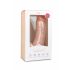 Easytoys - Imukupillinen kiveksillä varusteltu dildo (20 cm) - luonnollinen