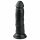 Easytoys - musta realistinen dildo 15,5 cm - imukupilla