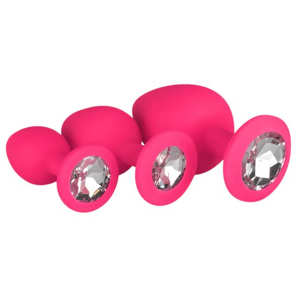 Easytoys Diamond - pinkki anustappisetti