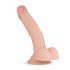 Aidonnollinen Derek-dildo - 22 cm, naturaalinen fiilis