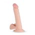 Real Fantasy Felix - realistické dildo s varlaty a přísavkou (22cm) - tělová barva