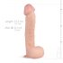 Realistinen Lexon herädildo - 33cm (luonnollinen)