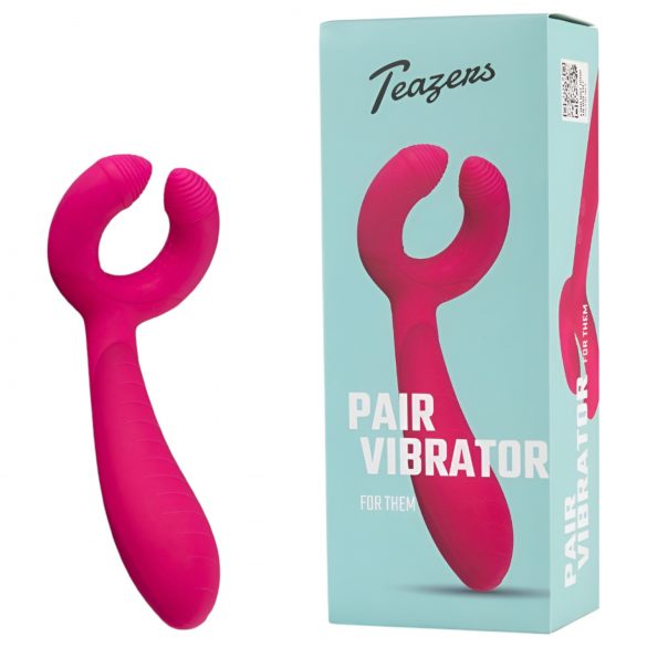 Easytoys Pari - ladattava, vedenpitävä parivibraattori (pinkki)