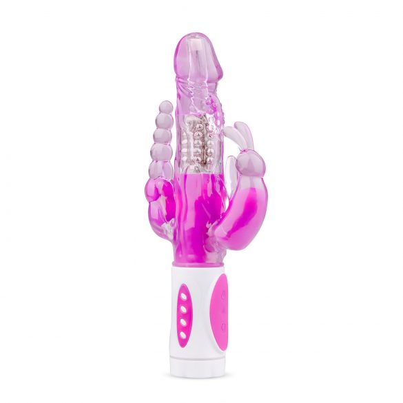 Easytoys Raving Rabbit - 3-in-1 vibraattori (pinkki)