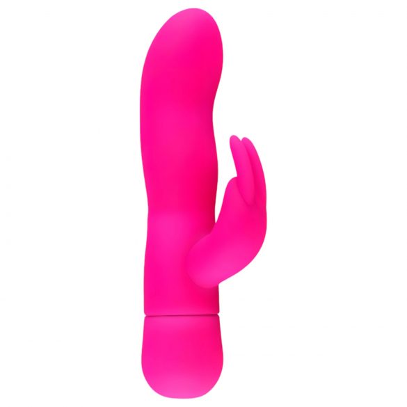 Easytoys Mad Rabbit - králičí vibrátor s ramínkem na klitoris (růžový)