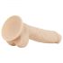 Aito Ashton-kives, luonnollinen dildo - 20,5 cm (nude)