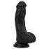 Easytoys - Aidon tuntuinen dildo 12 cm (musta)