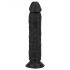 Easytoys - realistické dildo - 17,5 cm (černé)