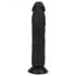 Easytoys - realistické dildo - 17,5 cm (černé)