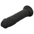 Easytoys - realistické dildo - 22,5 cm (černé)