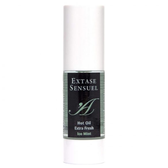 Extase Sensuel - chladivý a zklidňující masážní olej - máta (30 ml)