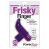 Frisky Finger - vedenkestävä sormivibraattori (lila)